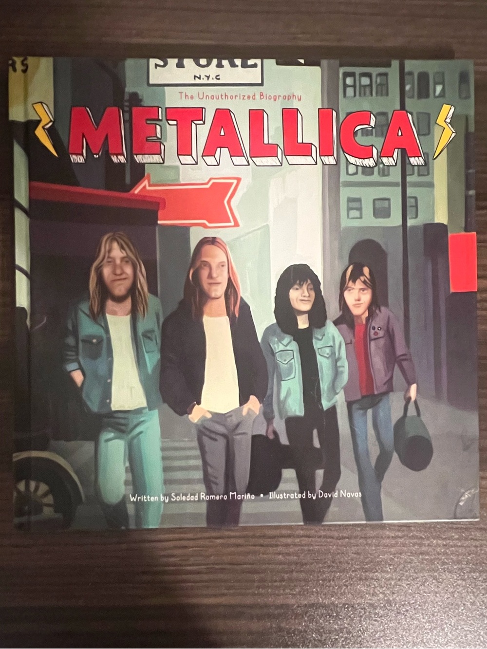 The unauthorized biography METALLICA- illustrated book
